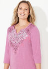 Free Spirit Henley Tee, , alternate image number null