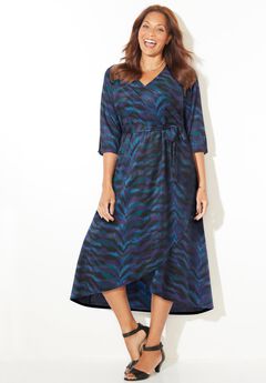 Easy Faux Wrap Dress