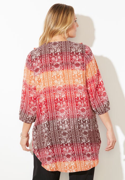 Modern Romance Ruffle Blouse, , on-hover image number null