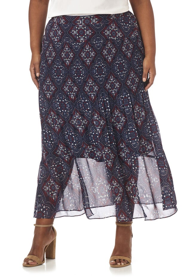 Folklore Pleated Skirt, MIDNIGHT, hi-res image number null