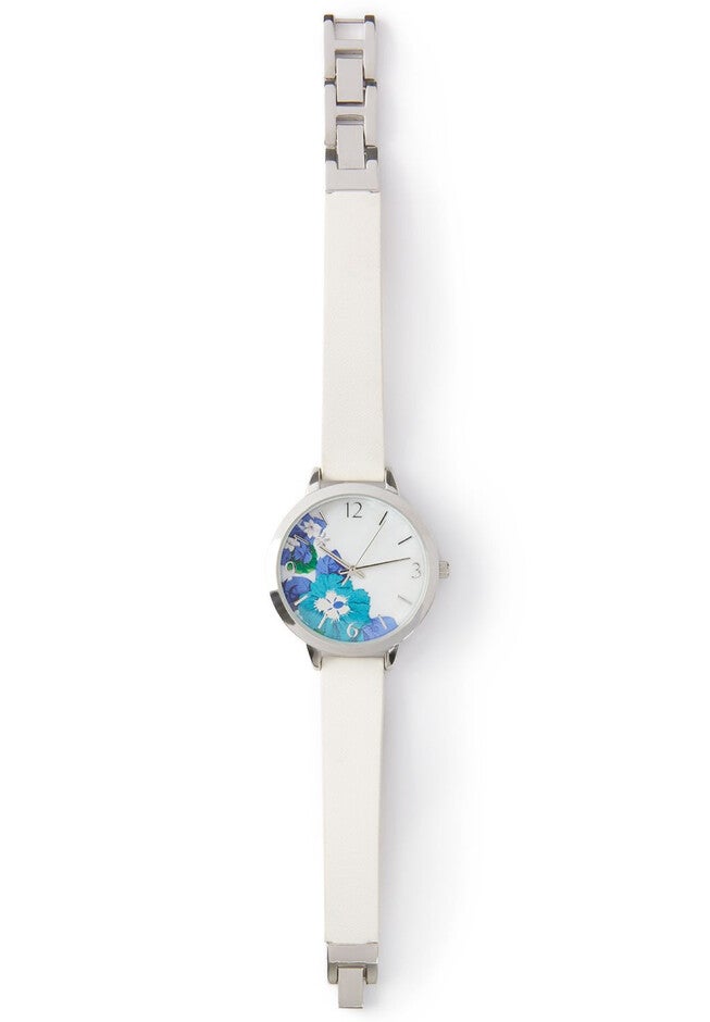 Flowering Watch, SILVER, hi-res image number null
