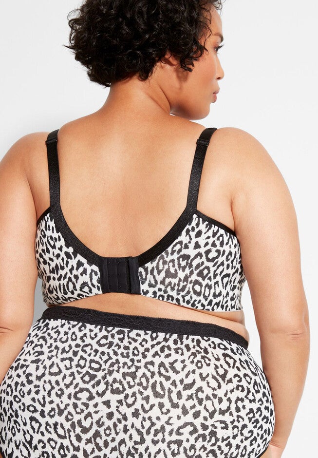 Fashion No-Wire Cotton Comfort Bra, , on-hover image number 1