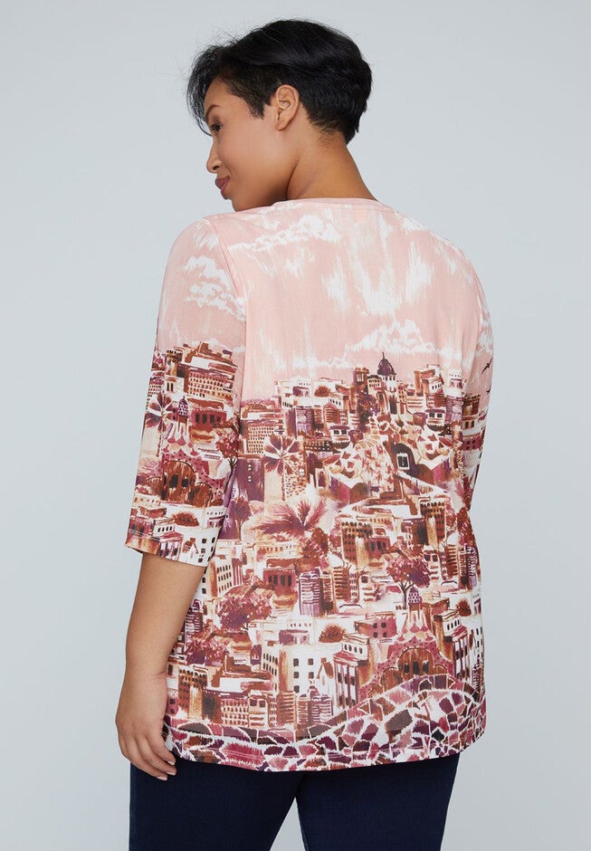 Handpainted Art Top (Barcelona), , on-hover image number null