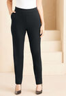 Liz&Me™ Slim Leg Ponte Knit Pant, , alternate image number null
