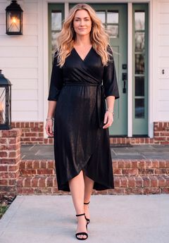 Easy Faux Wrap Dress