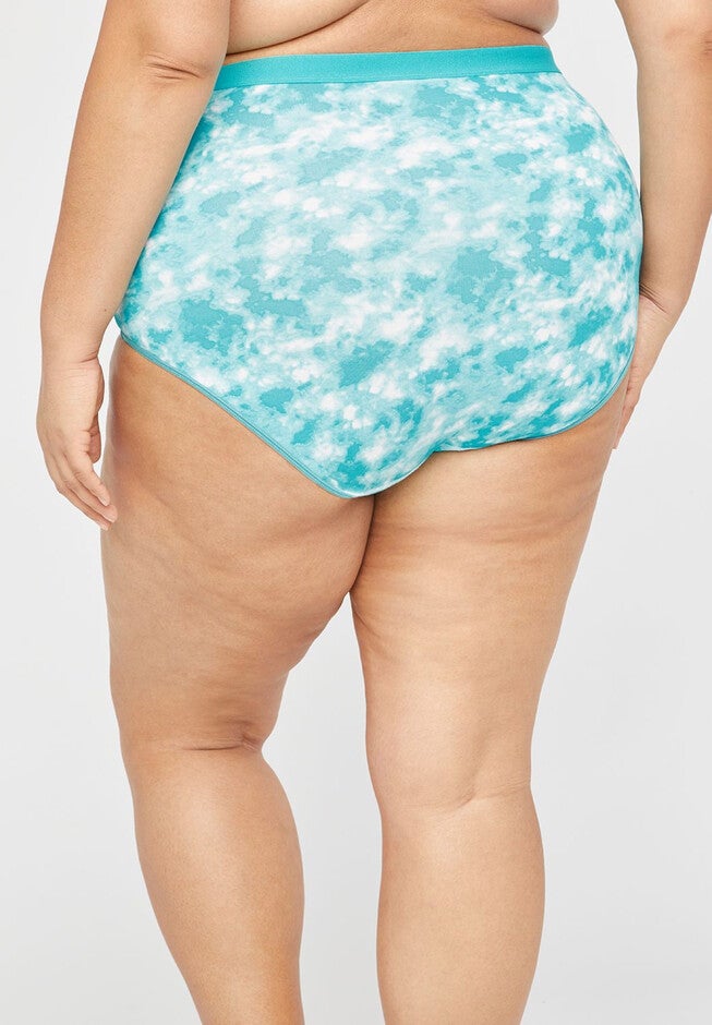 Cotton High-Waist Full Brief Panty, , on-hover image number 1