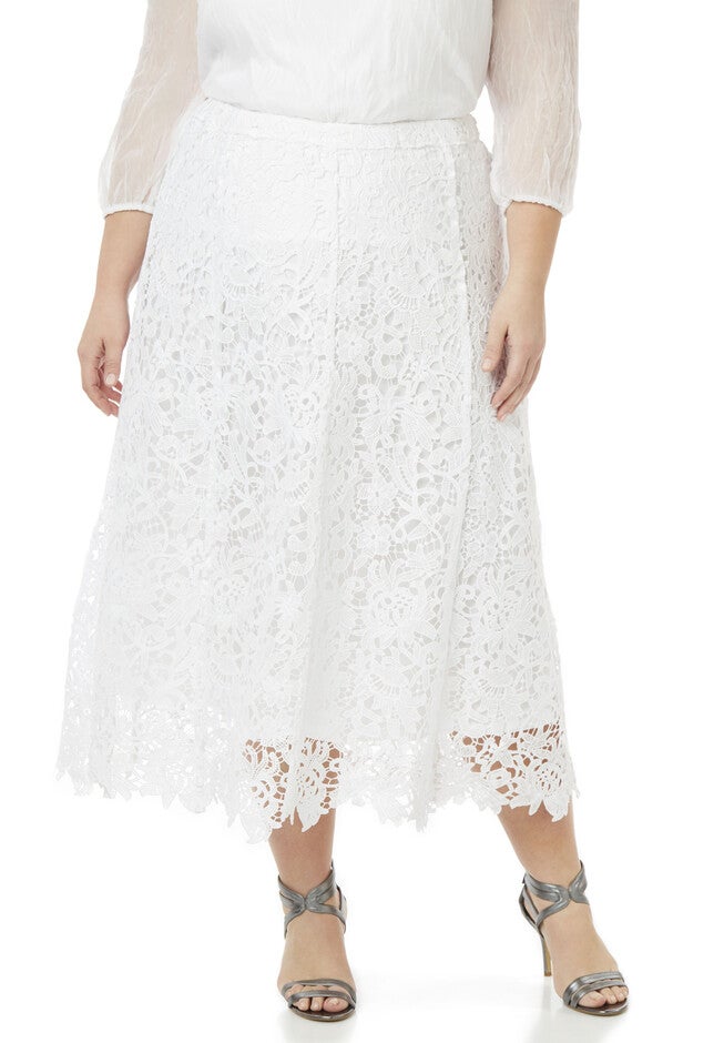 Summer Romance Skirt, WHITE, hi-res image number null