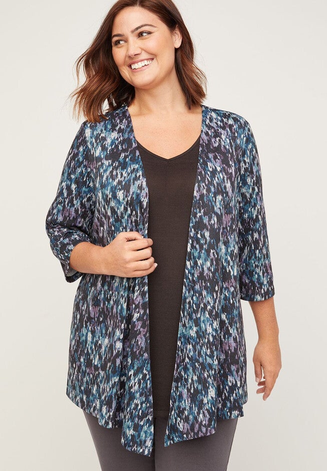 Botanical Gardens Duet Tunic, BLUE PRINT, hi-res image number null