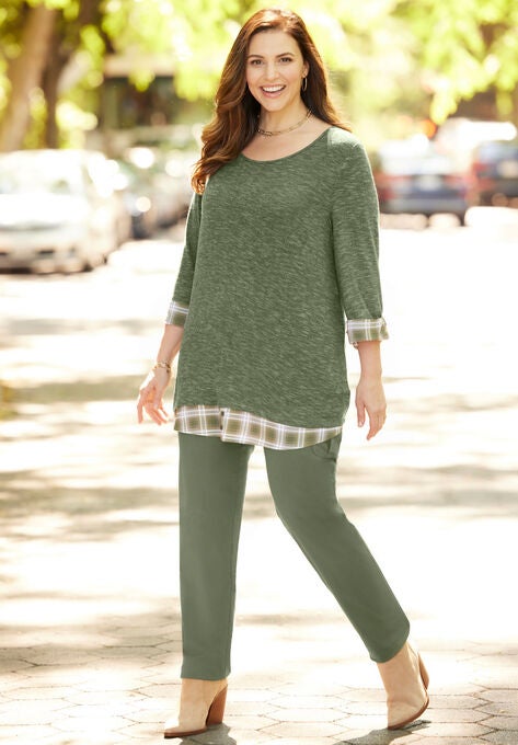 Impossibly Soft Duet Tunic, , alternate image number null