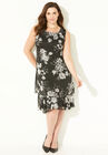 All A-Flutter Chiffon Jacket Dress, , alternate image number null