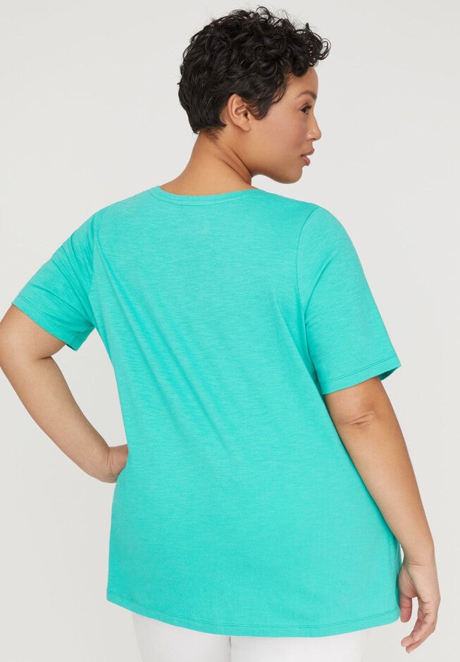 Seahorse Slub Tee, , on-hover image number null