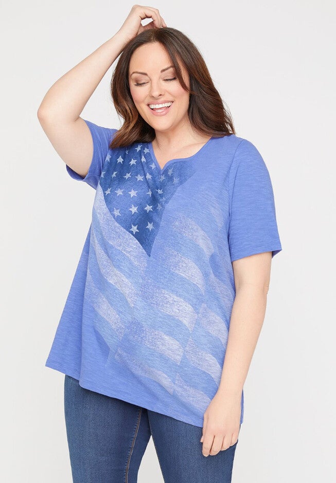 Marlin Flag Tee, BLUE, hi-res image number null
