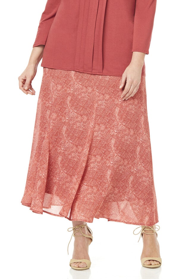 Black Label Taos Skirt, RED RUINS, hi-res image number null