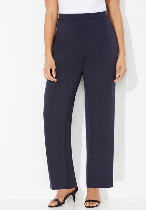 Refined Pull-On Pant | Catherine's