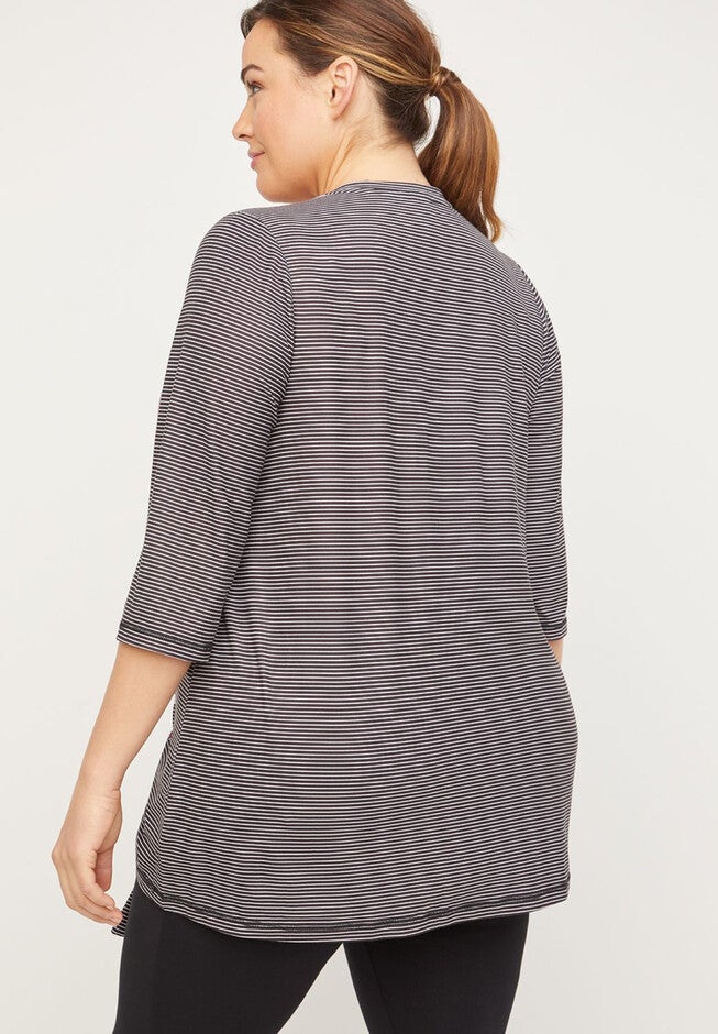 Paisley Striped Tee, , on-hover image number null