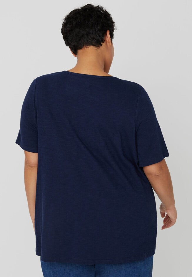 Artistic Eyelet Tee, , on-hover image number null