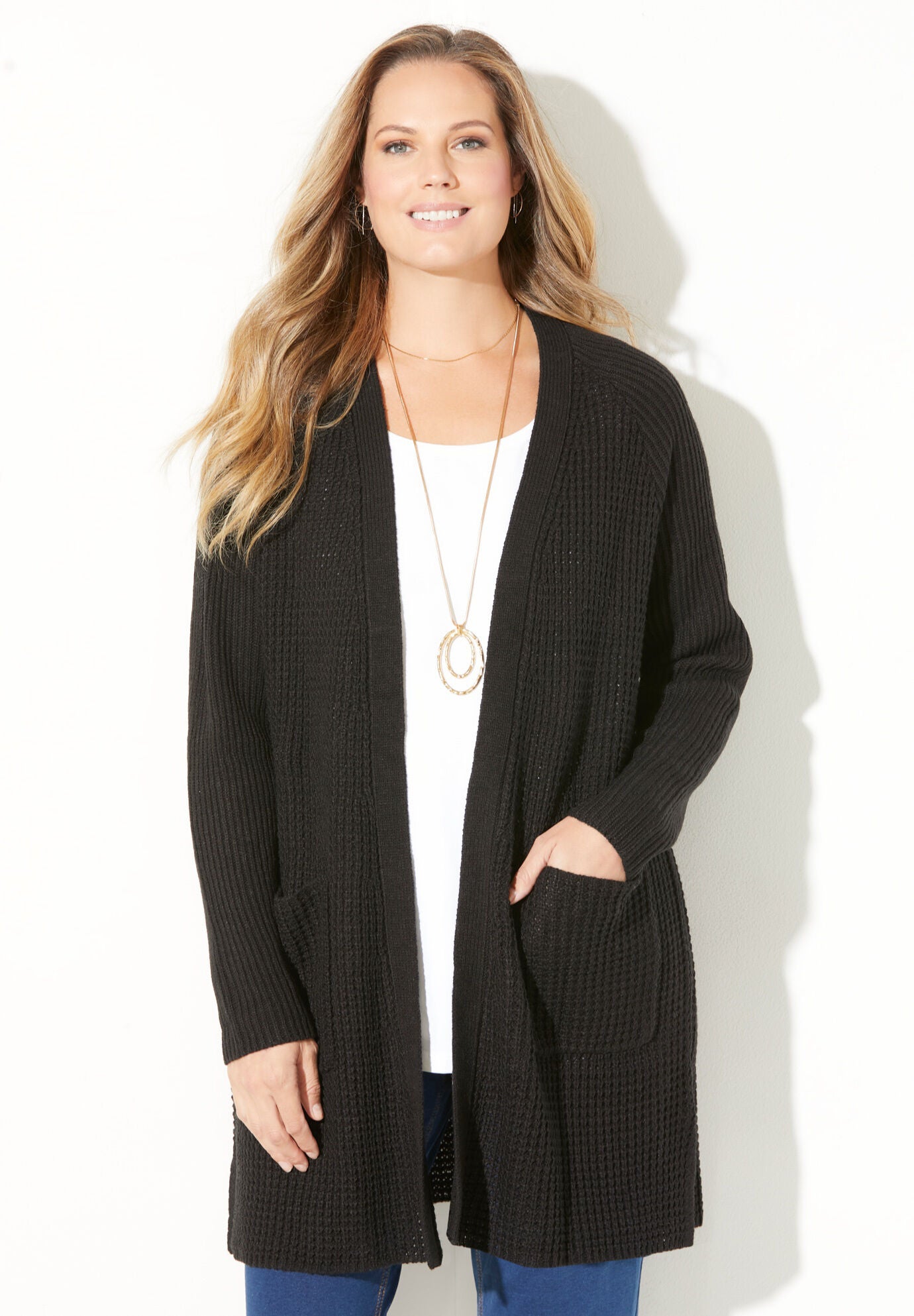 Plus Size Women s Cardigans Catherines
