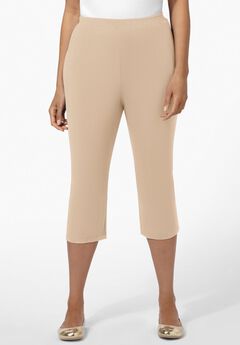 Plus Size Capri Pants With Pockets