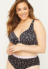 Uplifting Plunge Bra in Floral Print, DITSY BOUQUETS, hi-res image number null