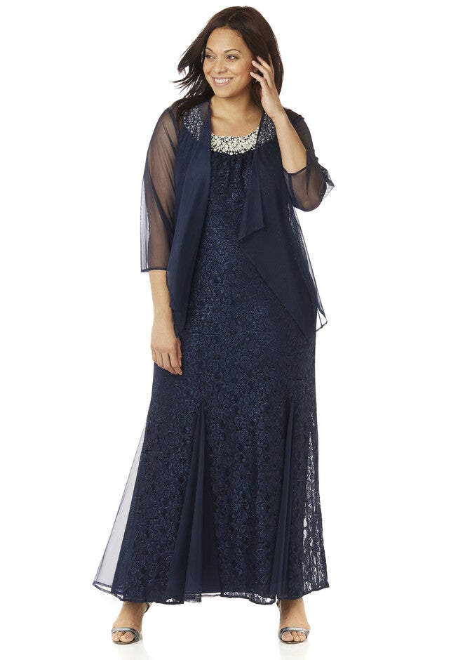 Saturday Night Gown, MARINER NAVY, hi-res image number null