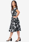 Flared Peasant Dress, , alternate image number null