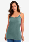 Cami Top with Adjustable Straps, NEW SAGE, hi-res image number null