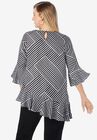 Bell Sleeve Georgette Blouse, , on-hover image number null