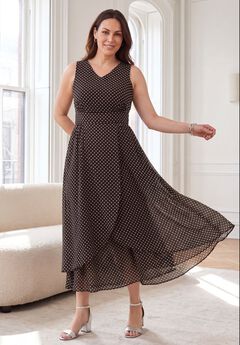 Georgette Flyaway Maxi Dress