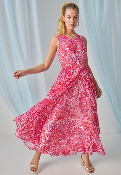 Georgette Flyaway Maxi Dress