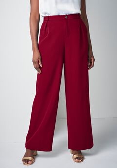 Bi-Stretch Wide Leg Pant