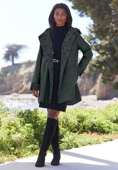 Reversible A-Line Raincoat