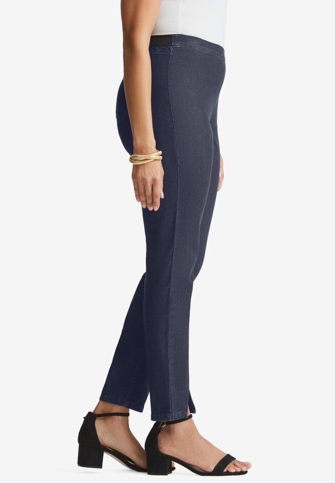 Ankle Slit Jegging, , alternate image number null