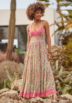 Plus Size V-Neck Dresses