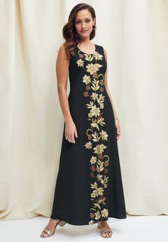 Stretch Knit Tank Maxi Dress