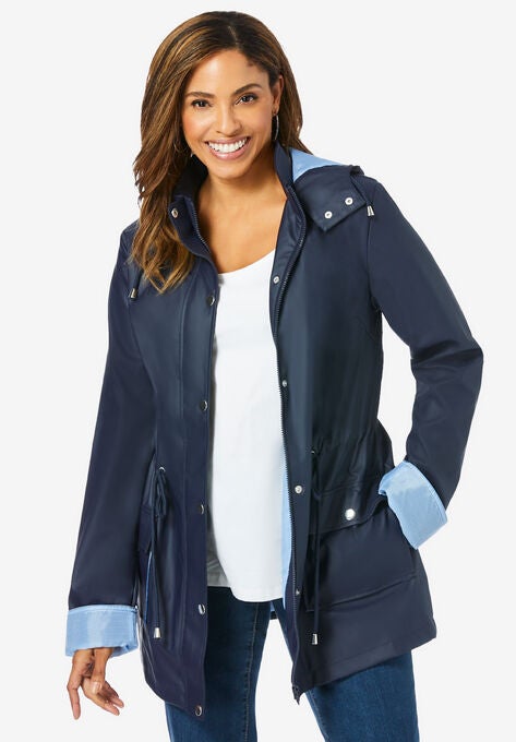 Hooded Raincoat, , alternate image number null