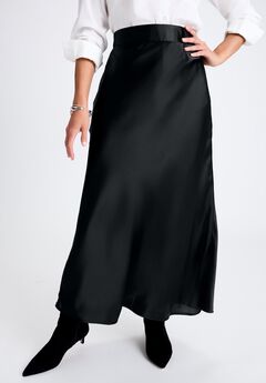 Satin Maxi Skirt