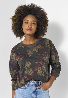 Plus Size Fall Crewneck Sweaters