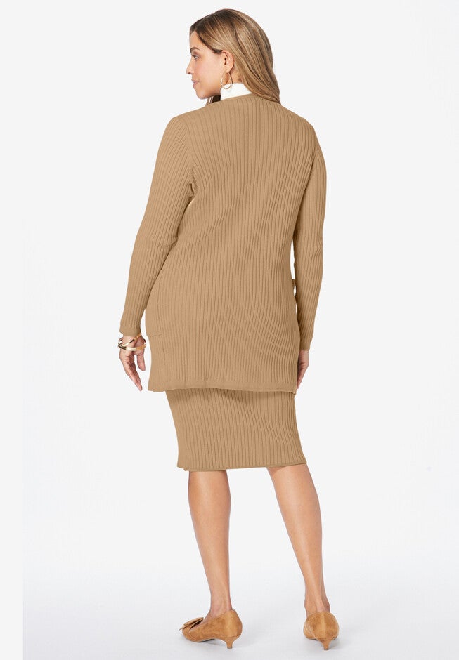 2 Piece Sweater Skirt Set, , on-hover image number null