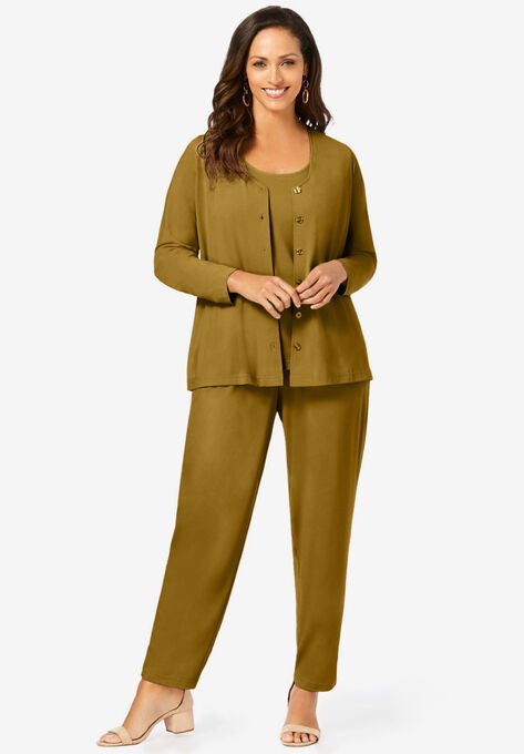 4-Piece Wardrober, OLIVE MOSS, hi-res image number null
