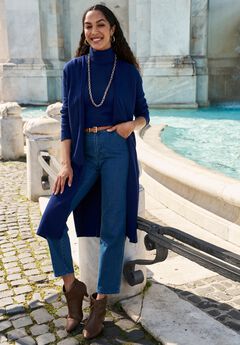 Carefree Cashmere Duster Sweater