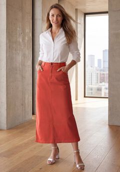 Denim Skirts for Plus Size Women