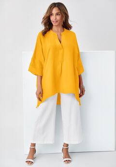 Hi-Low Linen Tunic