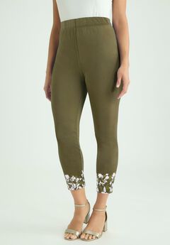 Everyday Stretch Cotton Capri Legging