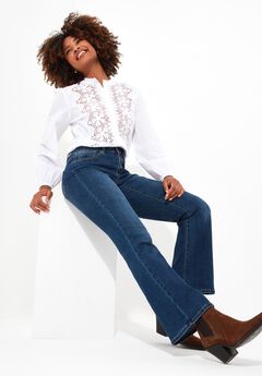 Plus Size Blue Jeans