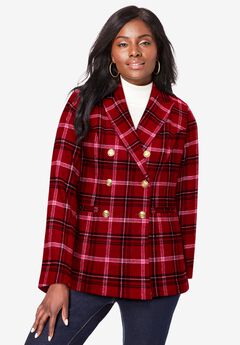 Double Breasted Wool Blazer