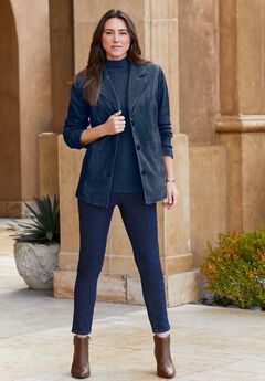 Suede Blazer