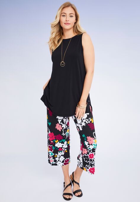 Knit Tunic Tank, , alternate image number null