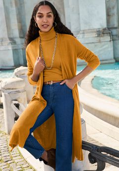 Carefree Cashmere Duster Sweater