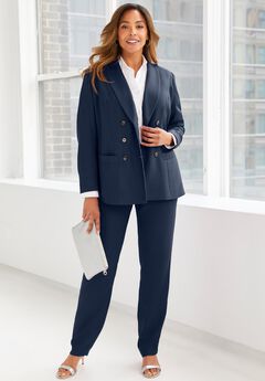 2-Piece Double-Breasted Pantsuit