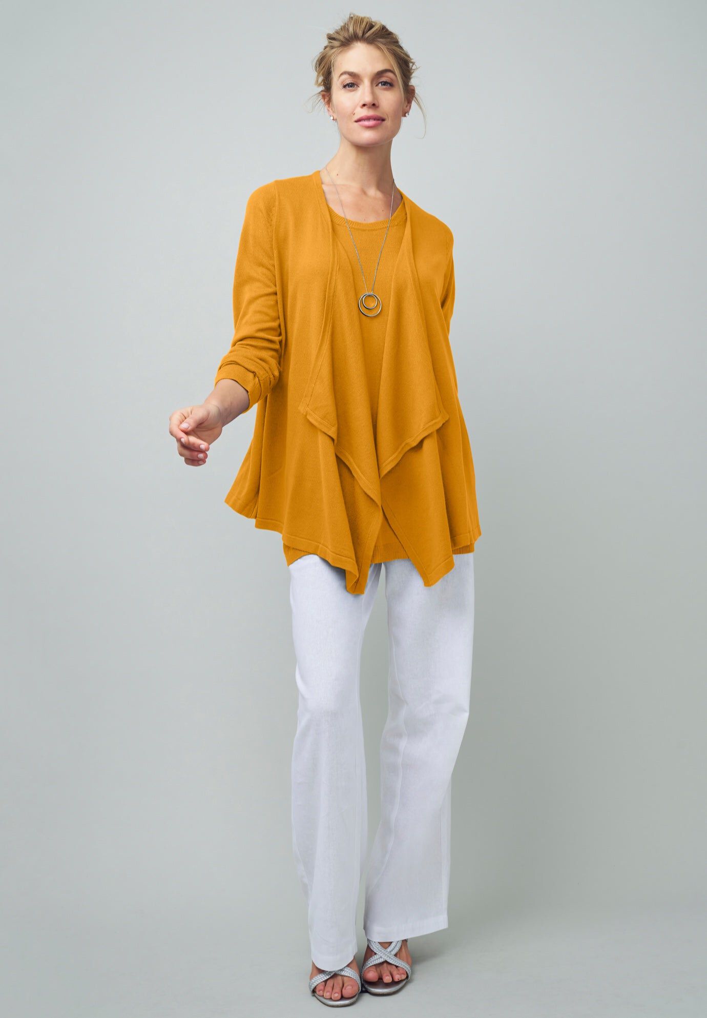 Flyaway Cardigan, RICH GOLD, hi-res image number 0